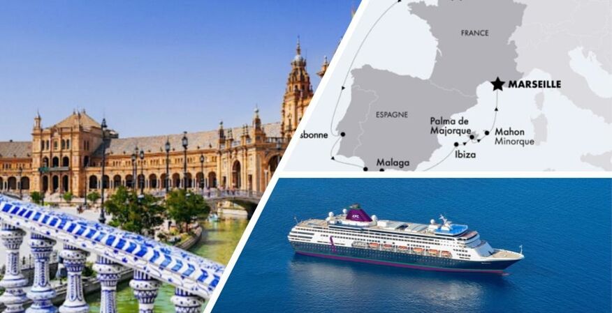 CROISIÈRE 12j/11n | Portugal, Espagne & Baléares, Croisière "Splendeurs Ibériques" au départ du Havre