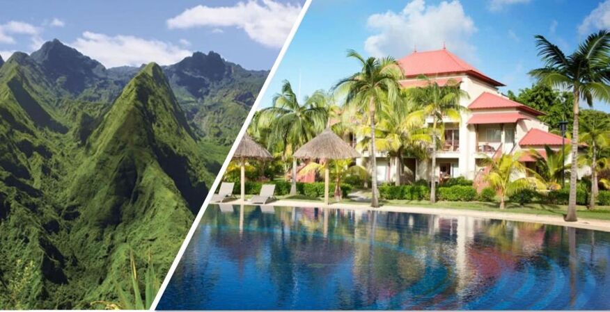 LA RÉUNION & MAURICE | 12j/10n - Séjour en étape avec location de voiture "Découverte de la Réunion" avec extension à Maurice