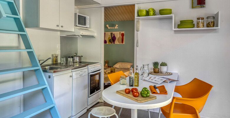Chalet 3 chambre 6 personnes 2 salles de bain, TV et Clim