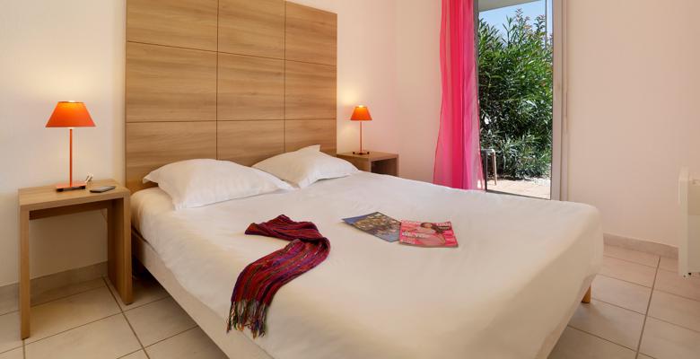 Appartement 2 pièces 4 personnes vue piscine