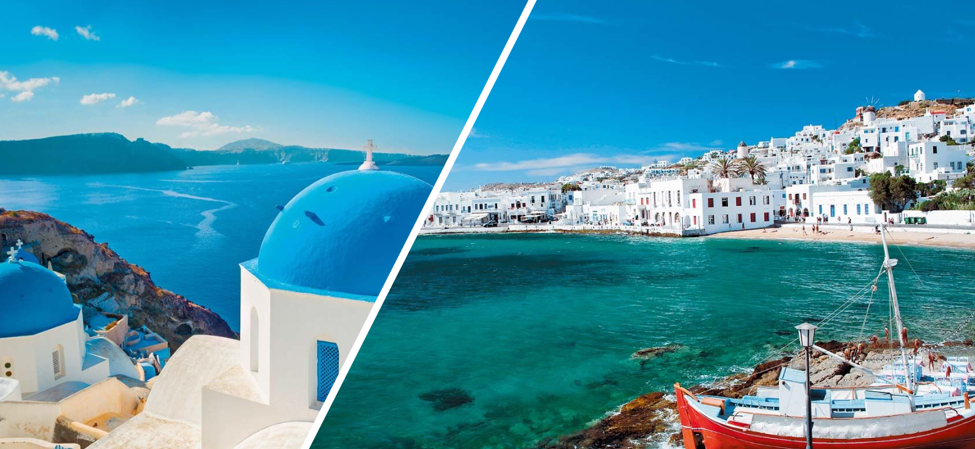GRÈCE | 8j/7n - Circuit "À la découverte des Cyclades - Arrivée Santorin"