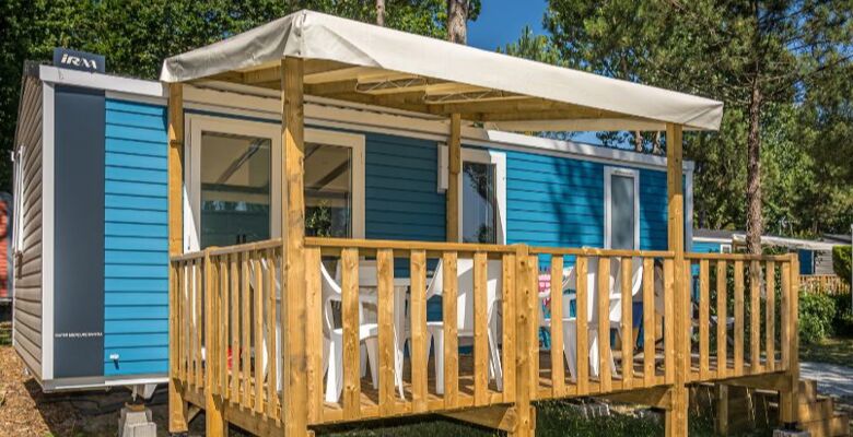 Mobil-home Océan TV Plancha Wifi - 2 chambres - 4/5 personnes