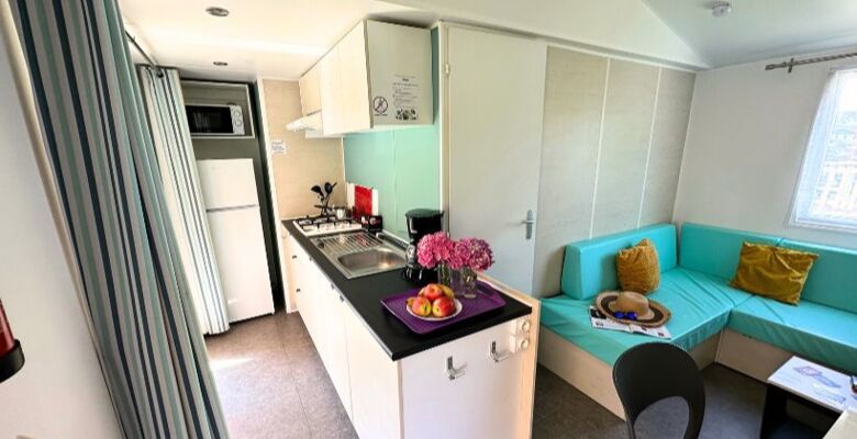 Mobil-home Family TV Plancha Wifi - 3 chambres - 6 personnes