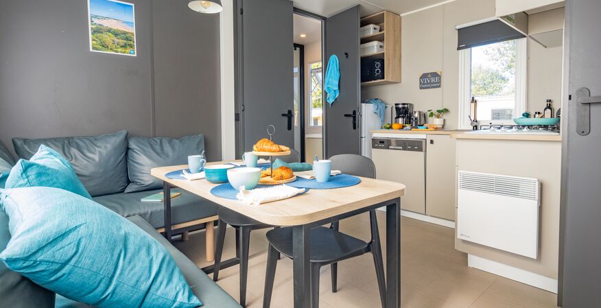 Mobil-home Cosy LV Plancha - 2 chambres - 4 adultes