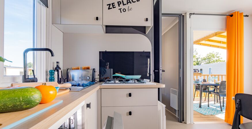 Mobil-home Cosy LV Plancha - 2 chambres - 4 adultes